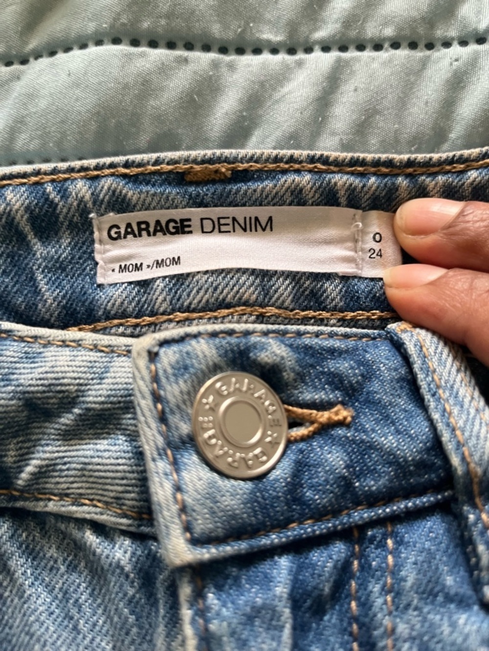 Garage High Rise Women’s Jeans - Light Blue - Picture 7 of 8